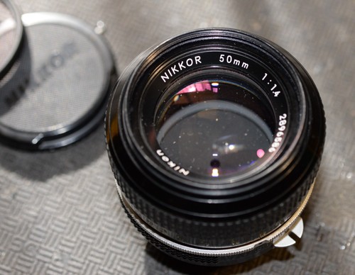 Nikon nikkor 50mm 4 mf - nikon, 1,4