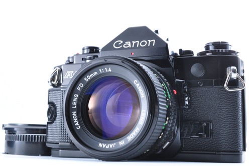 Canon nero obiettivo - a-1, /