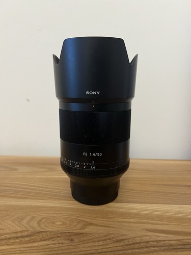 Sony zeiss planar 50 - t*, fe
