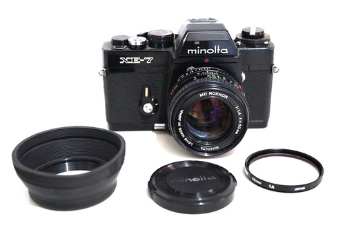 Minolta xe slr 35mm - minolta,