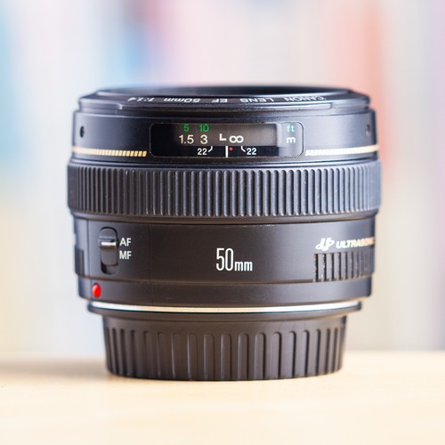 Canon 50mm 4 - f/1.4, f1.4