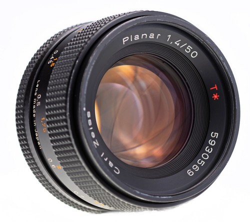 Contax carl zeiss planar 50 - t*,