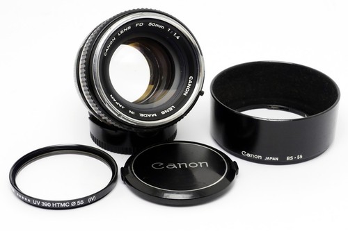 Canon lens 50mm - 50mm, f/1.4