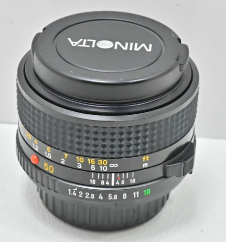 Minolta rokkor 50mm 1 - md, f/1.4