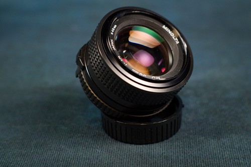 Objectif minolta 50mm 4 - minolta,